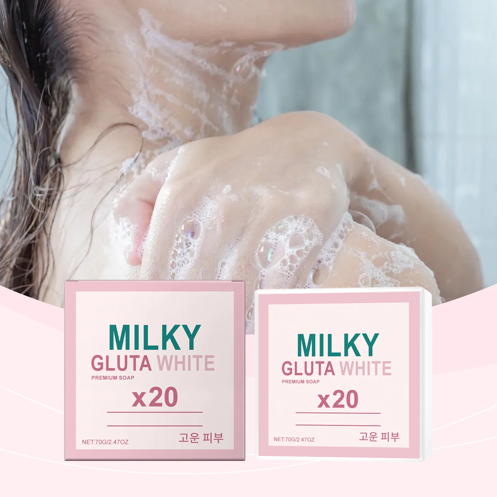 70g Milk Bath Soap Deep Cleaning Exfoliating Oil Control Smoothing Freshing Even Skin Tone Body Face Brightening Cleansing Soap