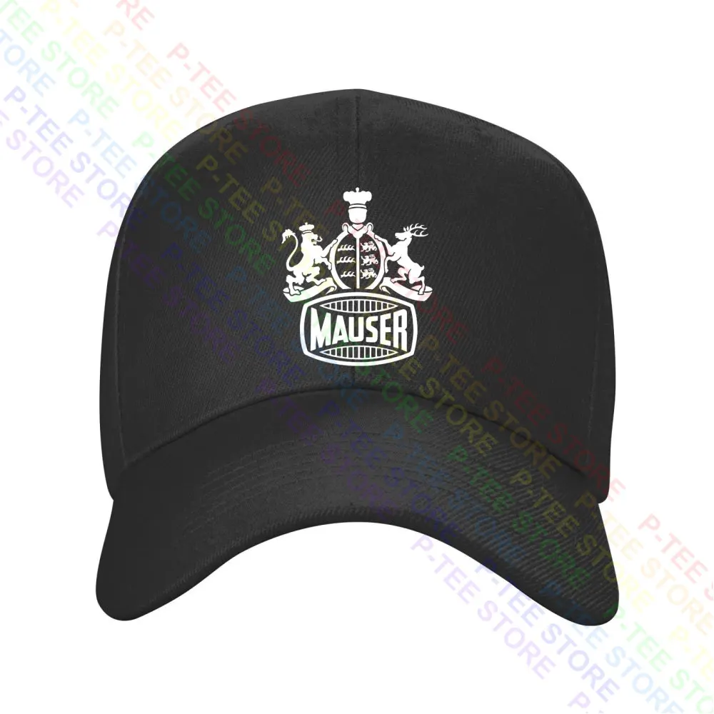 Mauser logotipo Baseball Cap, Chapéu De Balde De Malha, Snapback Caps, Por Epson