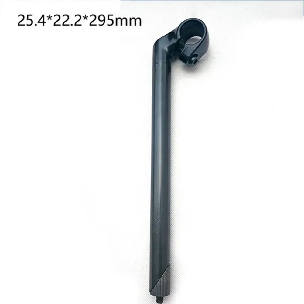 Aluminum Gooseneck Stem Dead Speed Retro Riser Faucet Bicycle Head 25.4/22.2MM Exquisite Workmanship And Long Service Life