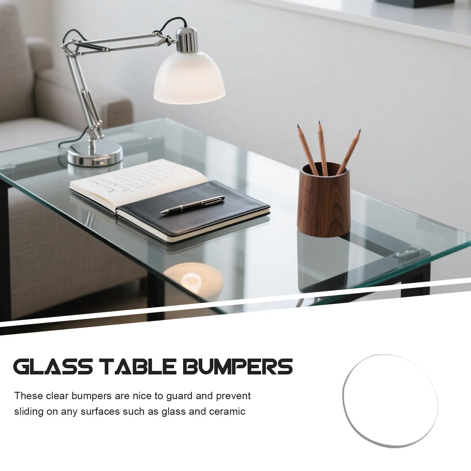 12Pcs Clear Suction Cup Washer Bumper Pads Anti-Spacer Rubber Spacers Protective Glass Table Bumpers for Countertops Use