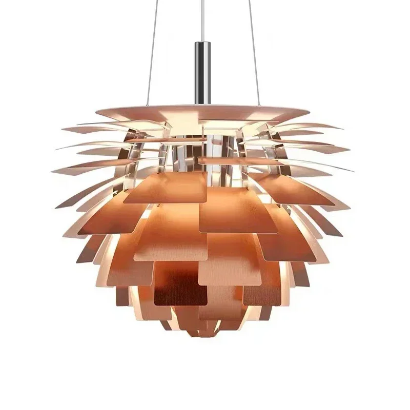 

High Quality Artichoke Pendant Light Chandelier Ceiling Hanging Suspension Lamp Close to Original room decor