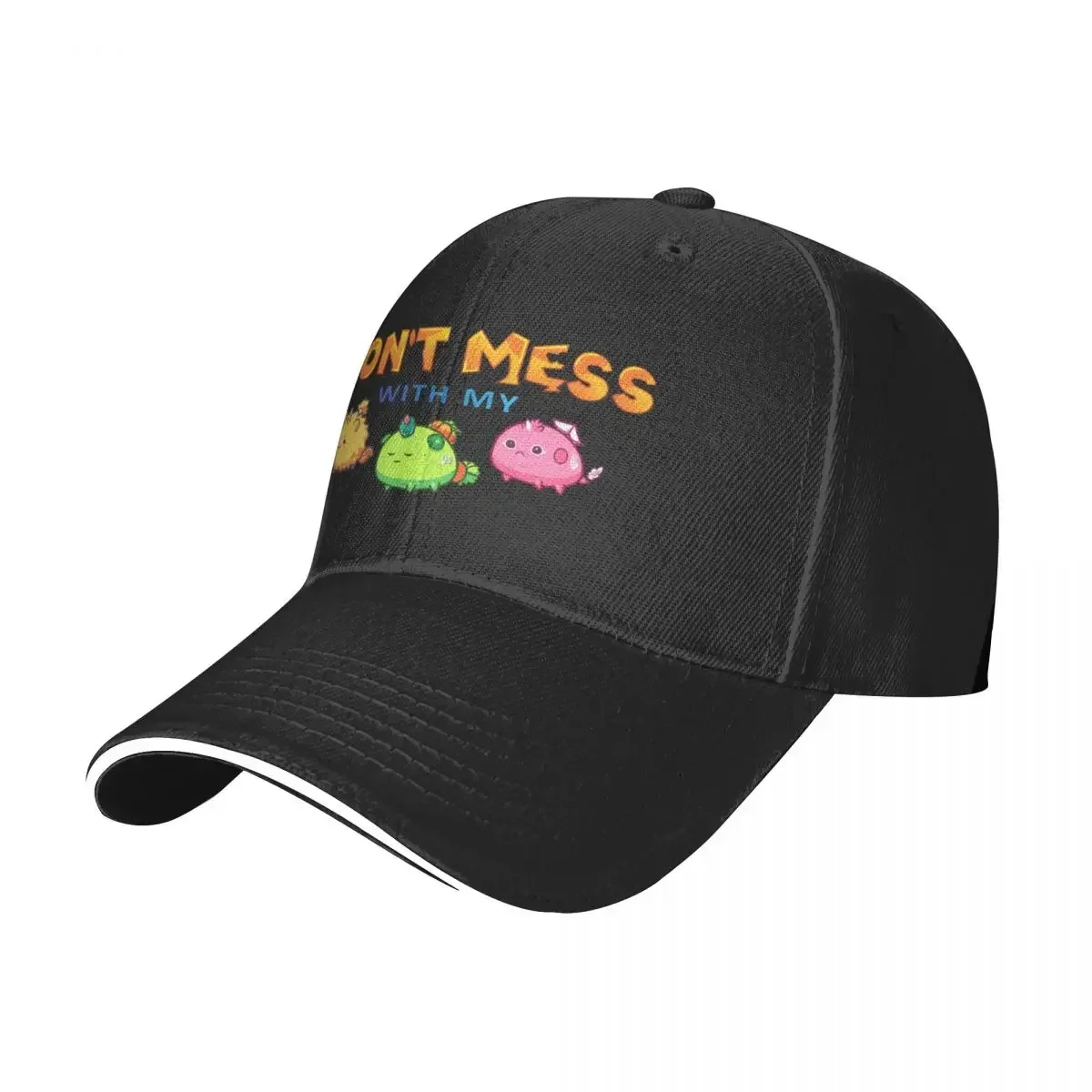 Don't mess with my Axies - Baseball Cap New Hat Hat Man For The Sun party Hat Fashion Beach Women's Hats 2025 Men's