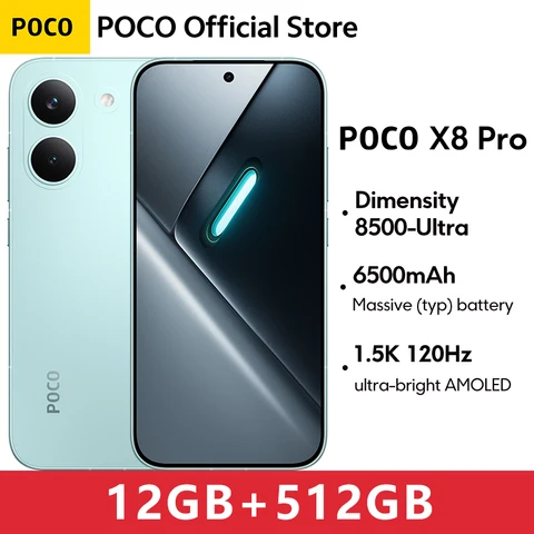 Смартфон Poco X8 Pro, 8/256ГБ, 12/512ГБ, global