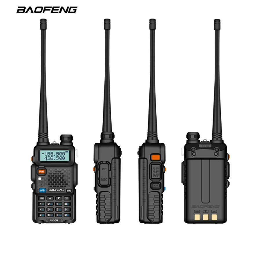 Baofeng UV-5R 8W True High Power 8 Watts Powerful Walkie Talkie Long Range 10km FM Two Way Radio CB Portable uv5r Hunting Radios