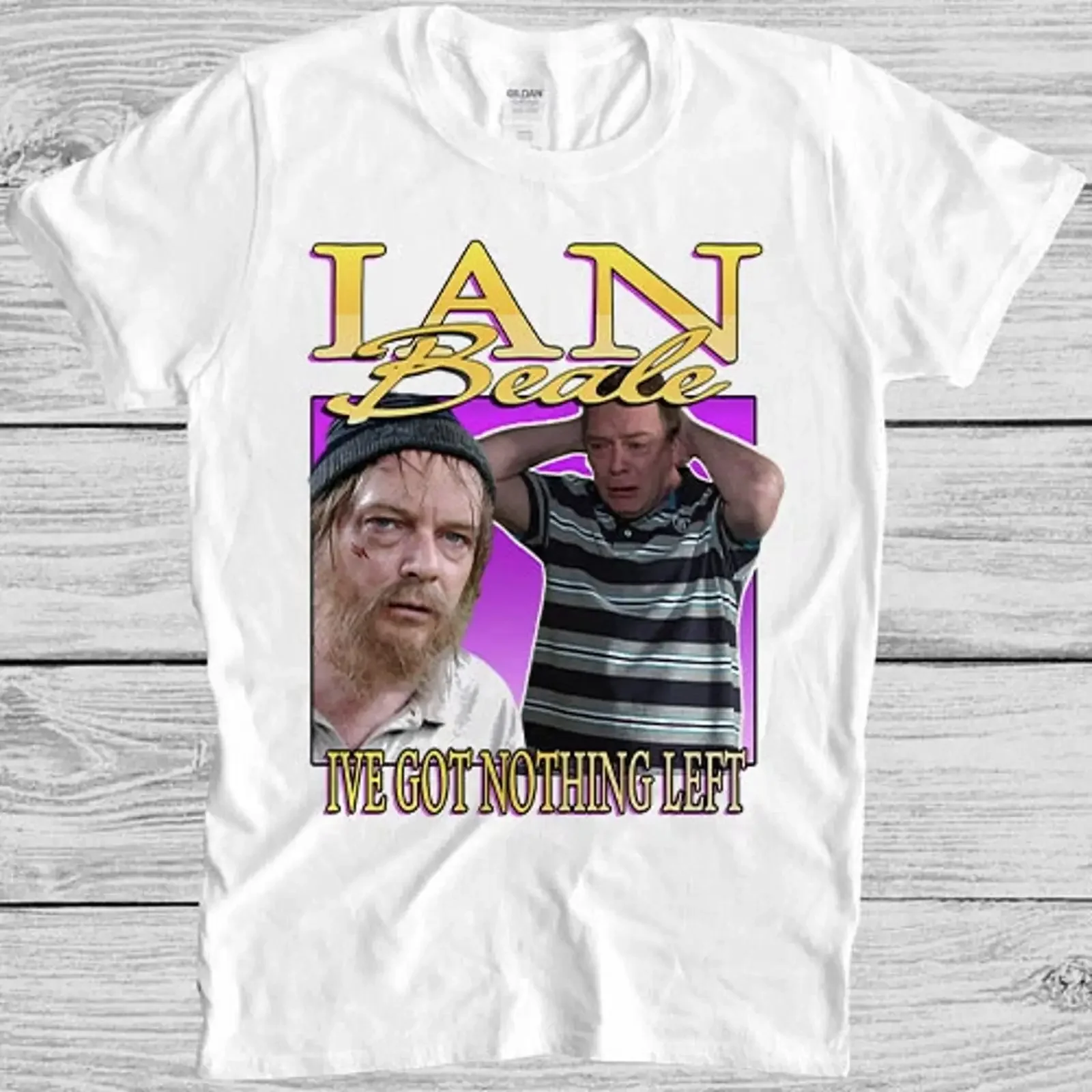 Ian Beale T Shirt 2885 Herren Damen Retro Vintage lustig cool Geschenk vintage Washed Slightly Soft Top For Everyday Wear