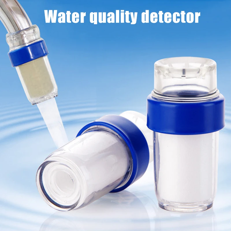 Küchen armatur Leitungs wasserfilter Reiniger Kopf Küchen armatur Wasser qualität Detektor Mini Wasserhahn Reiniger