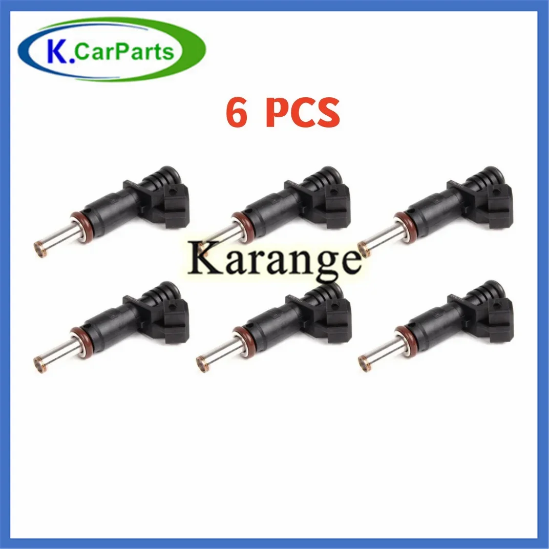 

New 6X 13537531634 Fuel Injector Nozzle For BMW E87 E90 E91 E60 E61 E63 E65 E83 E85 N52 3.0L L6 2007-2013 7531634