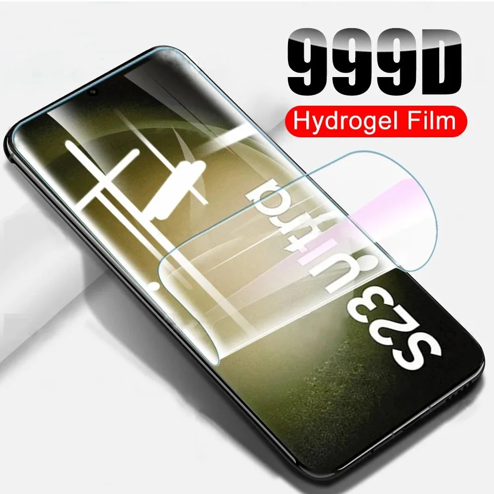 Hydrogel Film Screen Protector For Samsung Galaxy S23 Ultra Screen Protector For Sumsung S23 Plus Not Tempered Glass