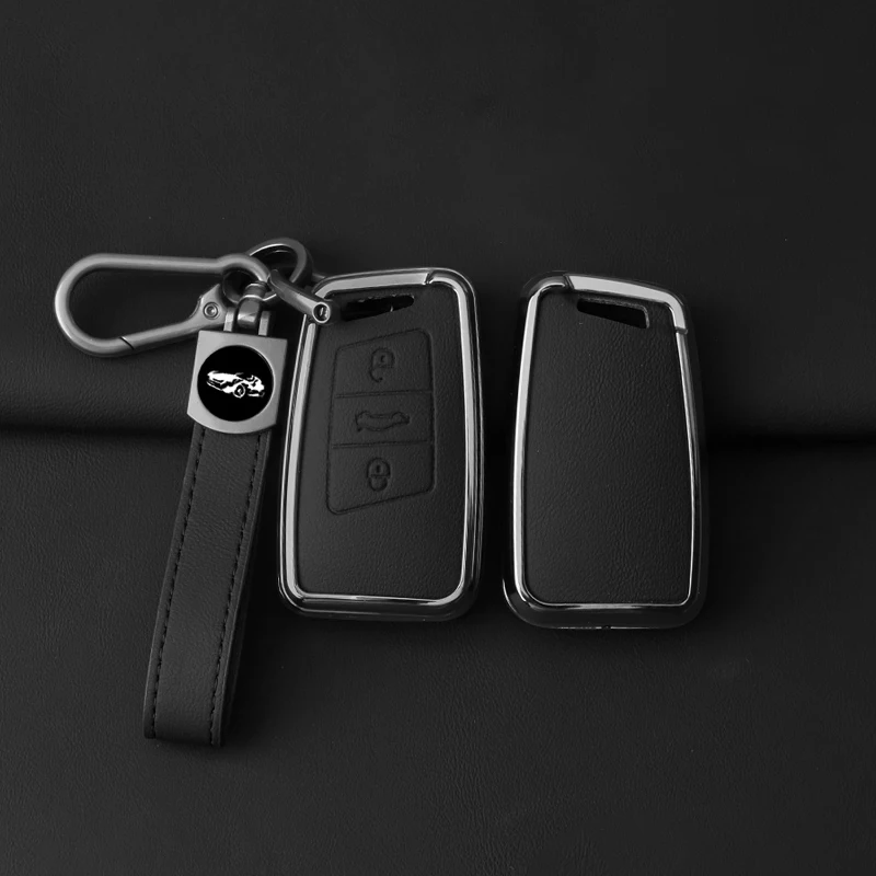 

Zinc Alloy Car Remote Key Case Cover for VW Volkswagen Passat B8 Magotan Tiguan MK2 CC for Skoda Superb Kodiaq A7 Accessories