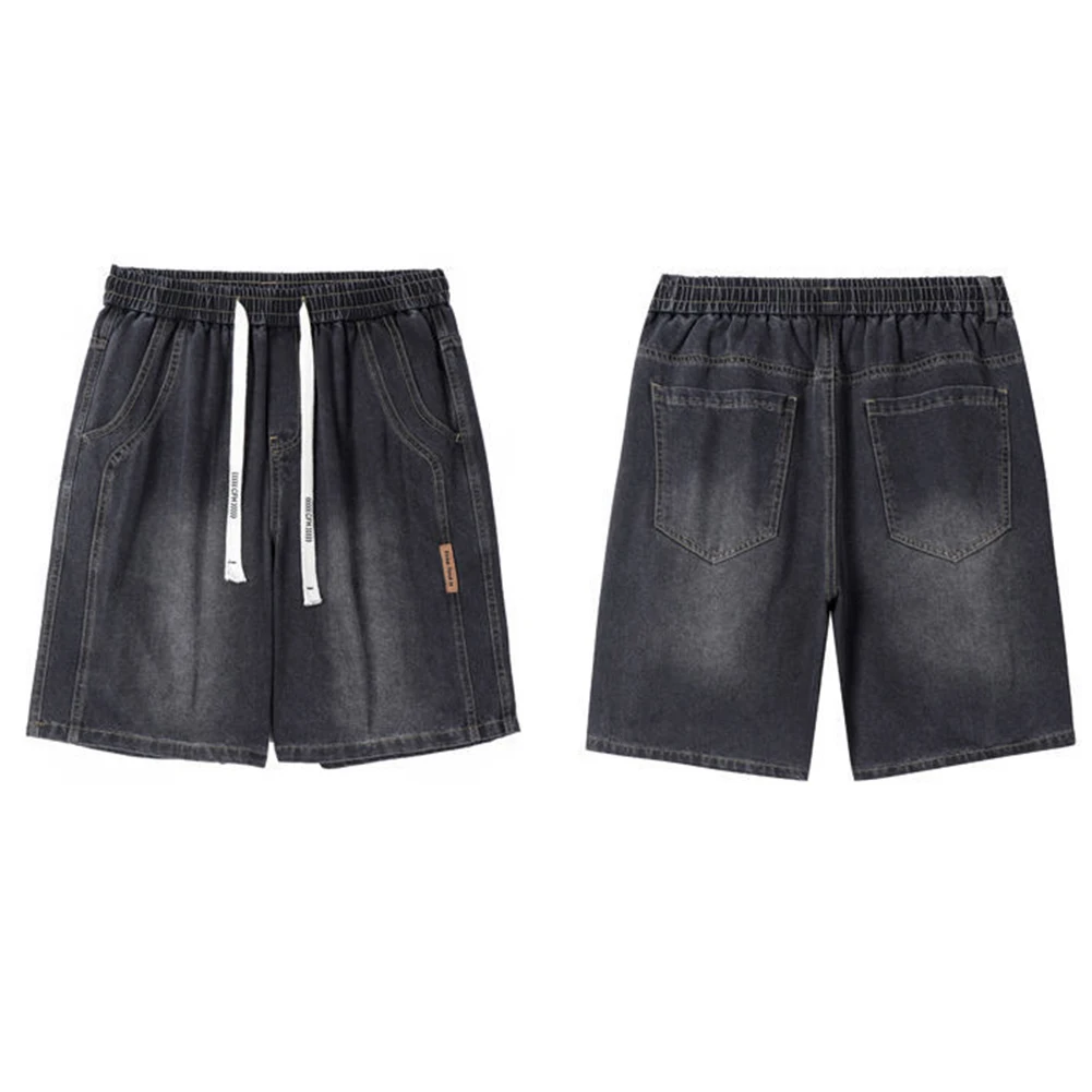 Brand New Men Clothing Beachwear Loose Fit Casual Distressed Washed Pants Brand New Condition Casual Style Shorts