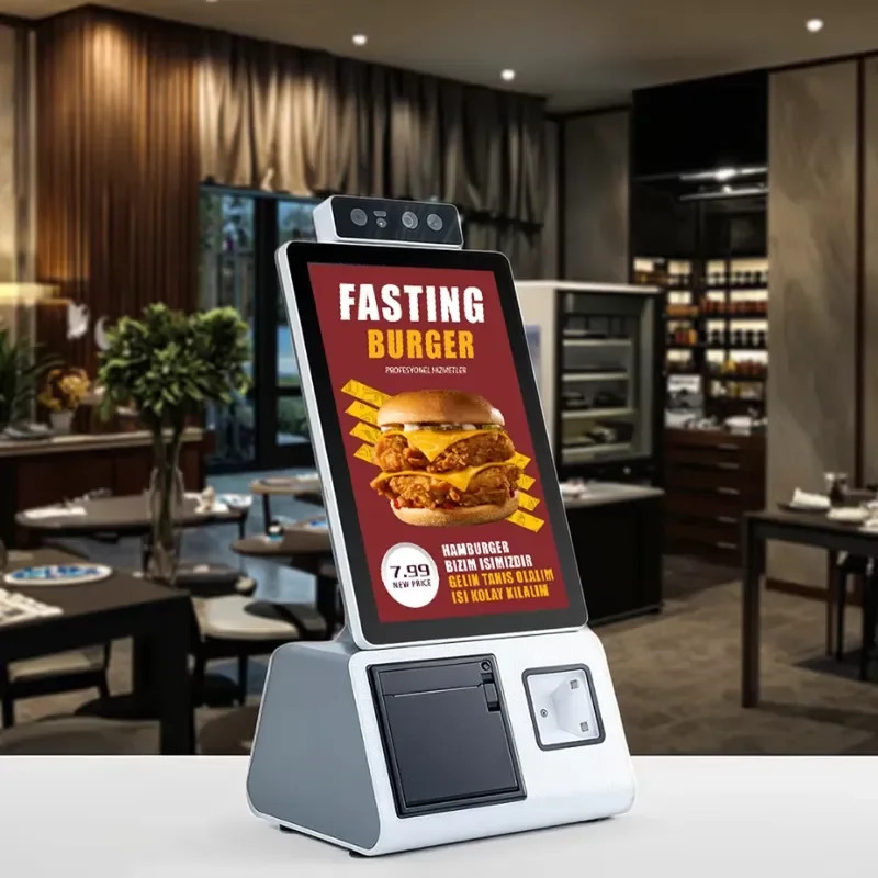 10.1 Inch Touch Screen POS System All in One Cash Register for Restaurant Supermarket with Camera NFC Payment Terminal Device