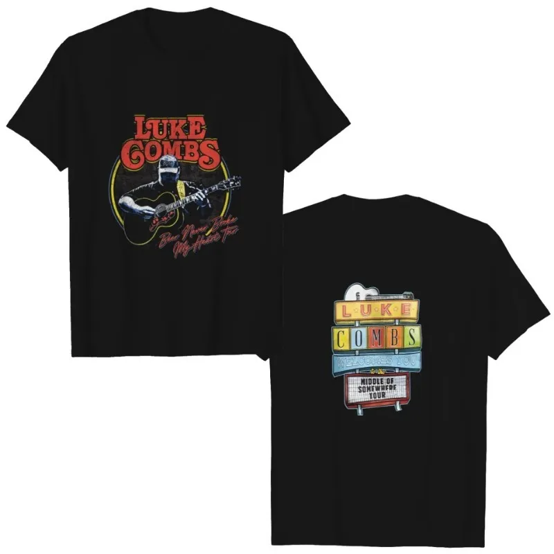 

Футболка Luke Combs Merch, мужская футболка с коротким рукавом, женская забавная футболка унисекс, топы в стиле Харадзюку