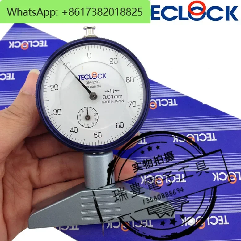 Japan TECLOCK Dele depth gauge DM-210 depth gauge circuit board depth gauge