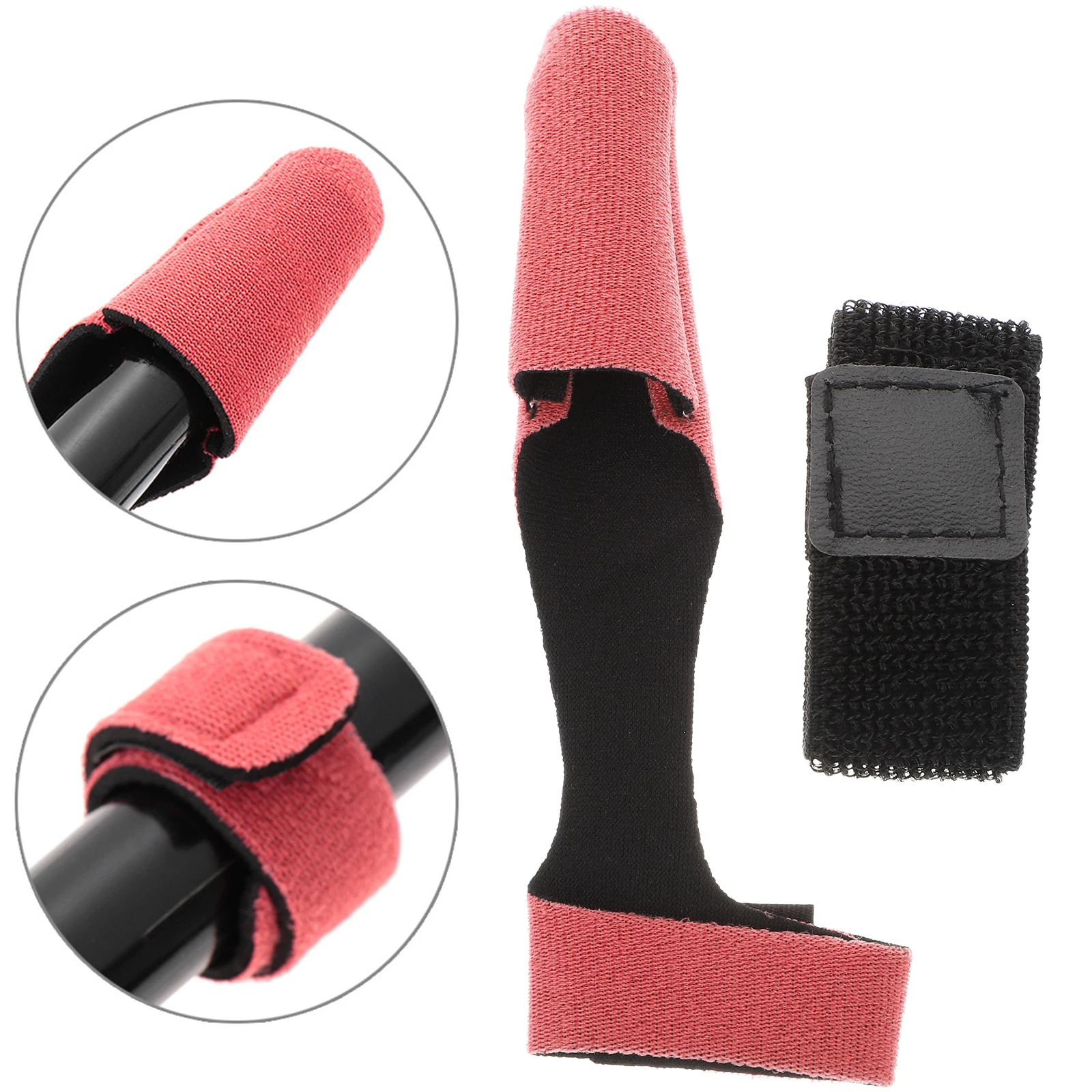 

2 Sets Fishing Rod Covers Strap Protectors Tools Accessories Pole Sleeve Sleeves