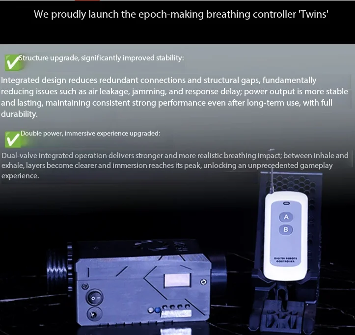 Suitable for Remote Control Air Valve Breathing Control Trainer Cycle Timing Negative Pressure Bottle