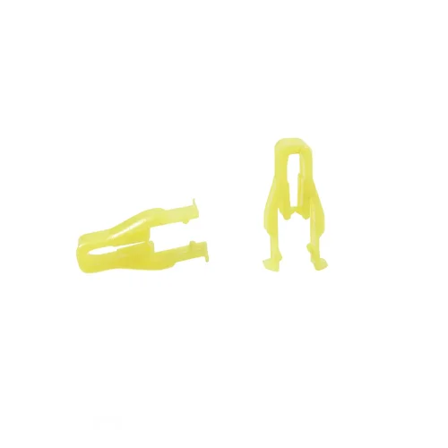 Imagen 2 del producto 30 Uds instrumento automático broches tipo U tablero de Audio de coche Clip Panel de navegación hebilla consola central tablero gancho de coche amarillo