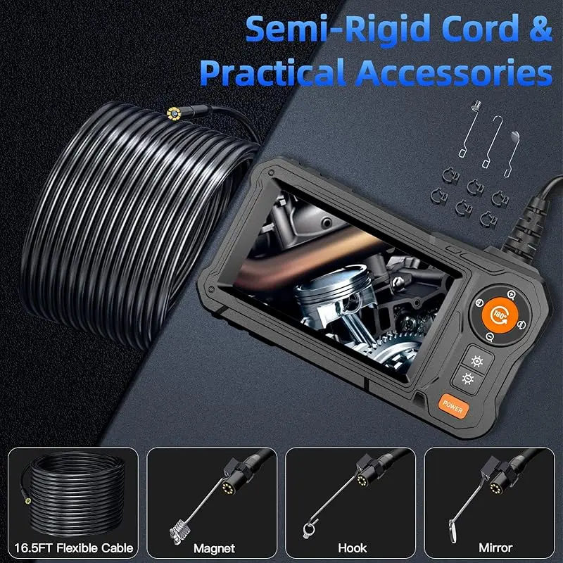 Industrial Endoscope Camera 4.3\