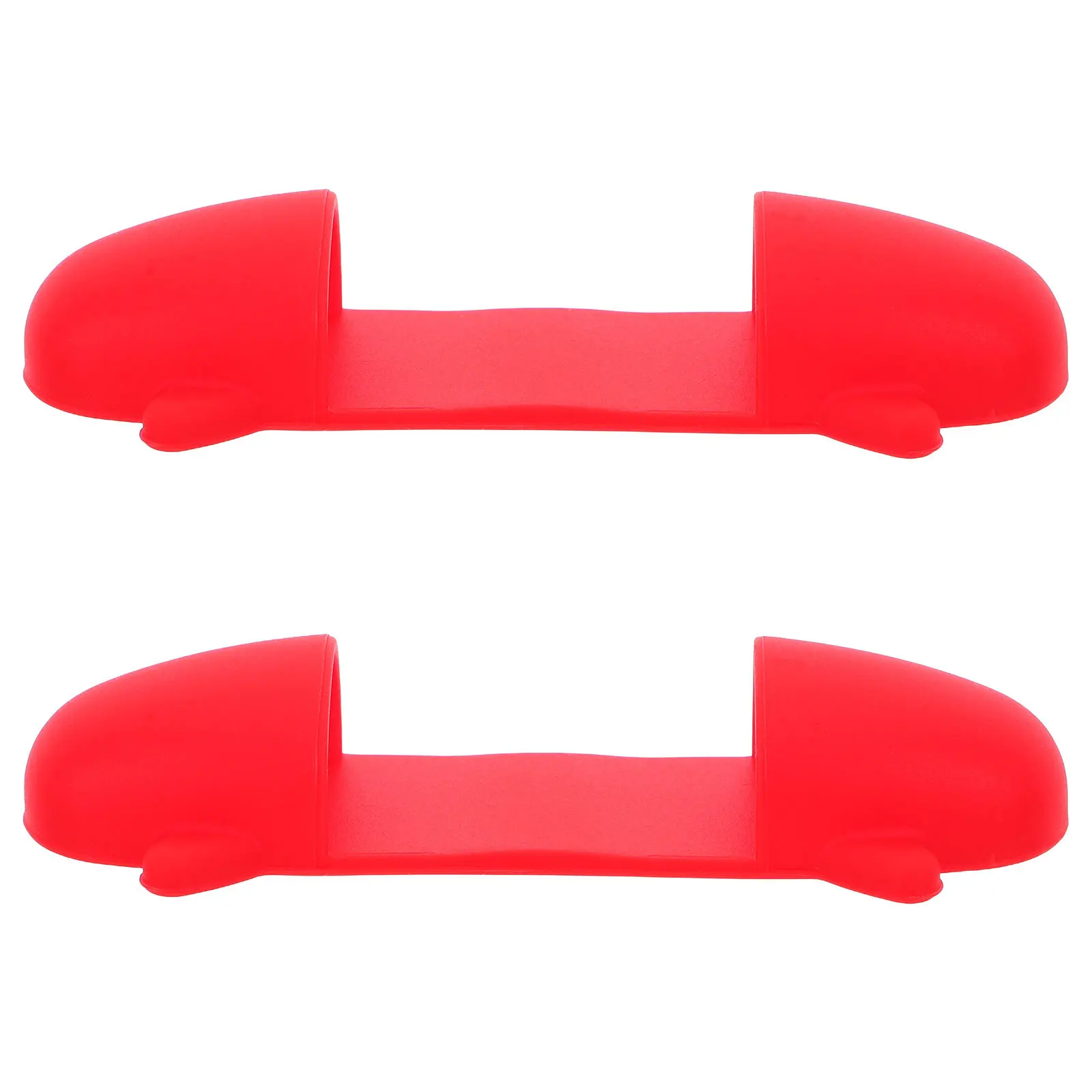 

1Pairs High Temperature Heat Insulated Finger Mitts Silicone Mini Cooking Tongs Non-Slip Bowl Plate Holder Grip for Baking