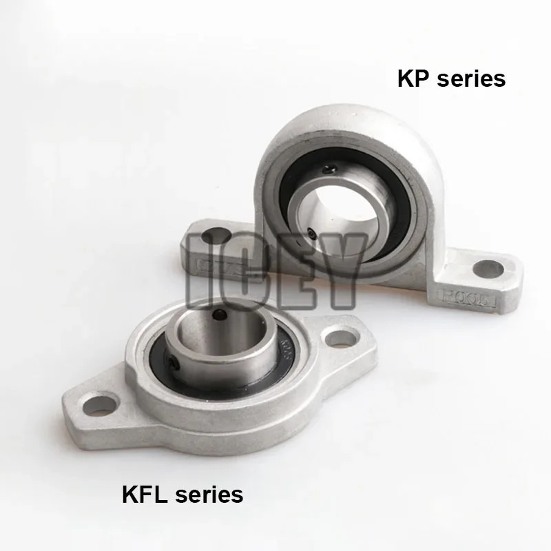 KFL08 KP08 KFL000 KP000 KFL001 KP001 Bearing Shaft Support Spherical Roller Zinc Alloy Bearing Base Pillow Block Housing