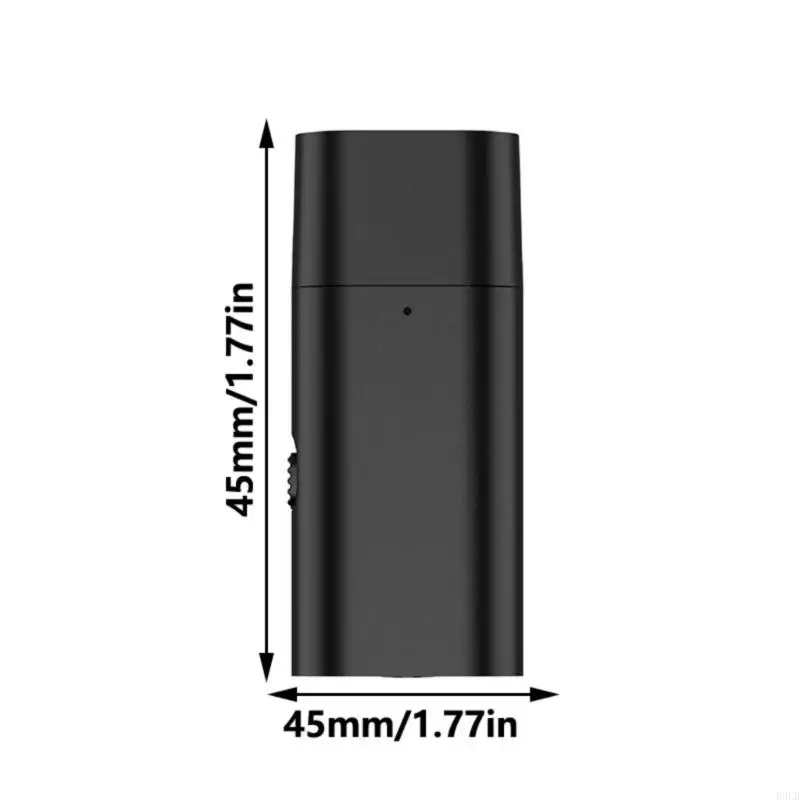 2025 جديد متوافق 5.3 محول سيارات محول ميني ستيريو لاستقبال المرسل للسيارات اللاسلكية في أنظمة ستيريو للسيارة المنزل