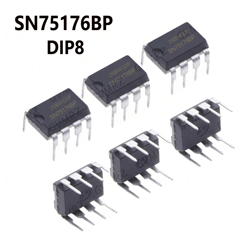 10/100PCS/LOT  DIP-8 SN75176BP DIP8 SN75176 DIP 75176 DIP-8