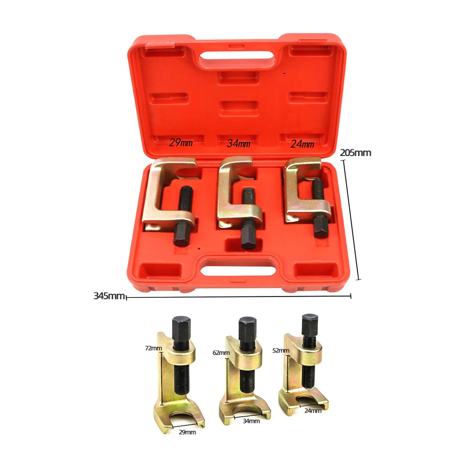 Ball Joint Separator Easy to Operate Practical Tie Rod End Puller Removal Tool for Truck Automotive Trailers Accessories