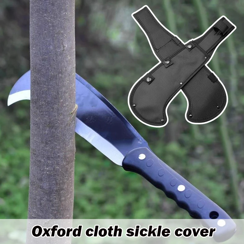 39cm Universal Sickle Knife Sheath Knife Cover Oxford Cloth Camping Knives Sleeves Culinary Knives Guards Knife Blade Protectors