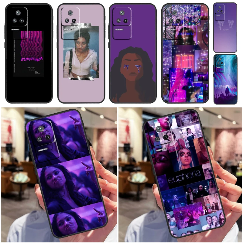 Coque euphorie série TV américaine, pour Xiaomi 15 14 13 Ultra 11T 12T 13T 14T Pro POCO X7 X3 X5 X6 Pro F5 F6 M6 Pro