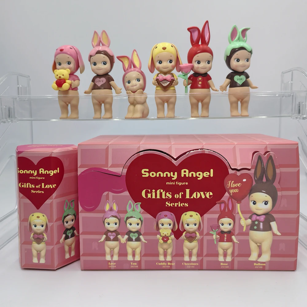 

Sonny Angel Mini Figure Gifts Of Love Series Chocolate Mysterious Surprise Blind Box Toy Cure Doll Lucky Mascot Girls Gifts