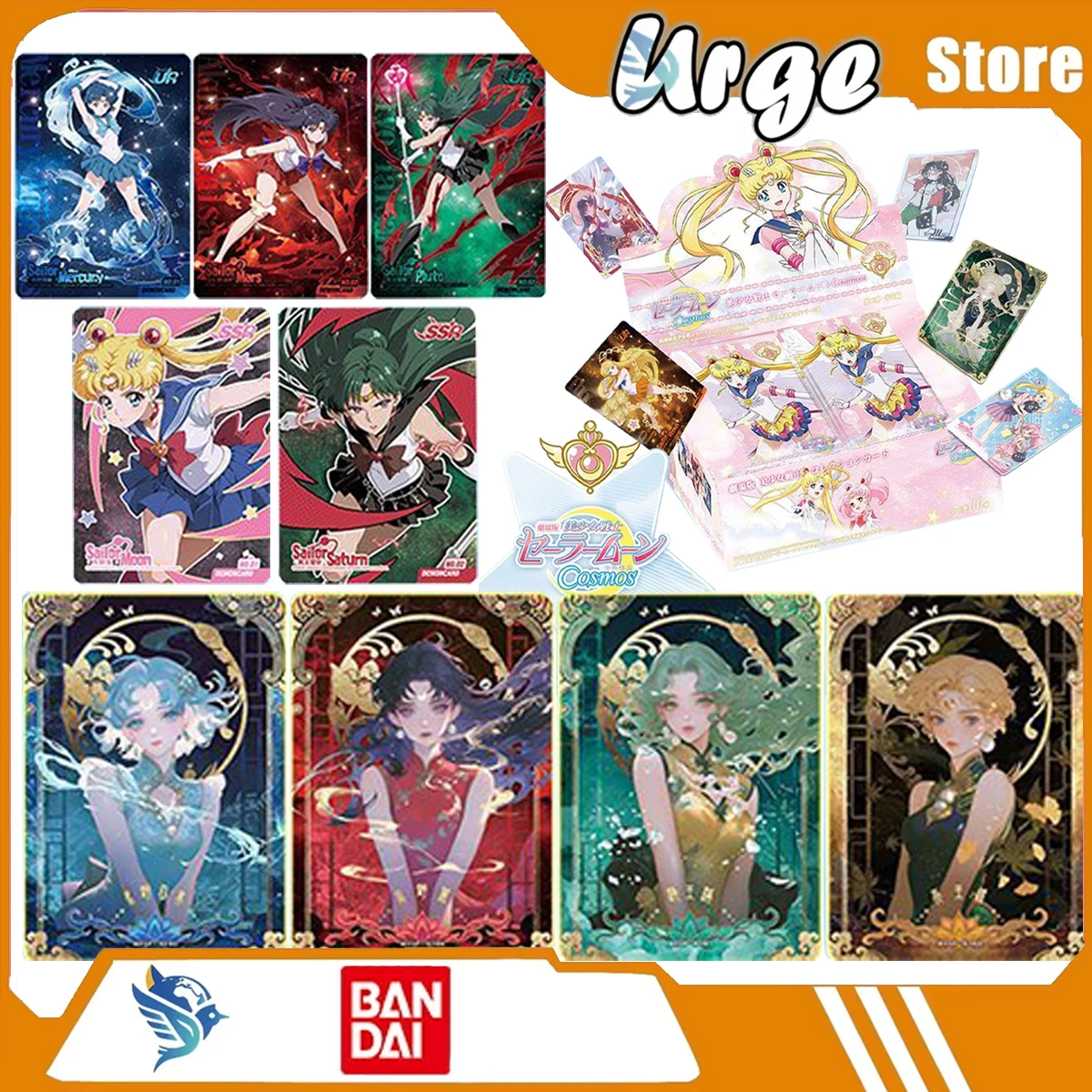 bandai-2026-new-sailor-moon-collection-card-periphery-anime-movie-girl-gift-surprise-like-rare-ornament-decoration-cartoon