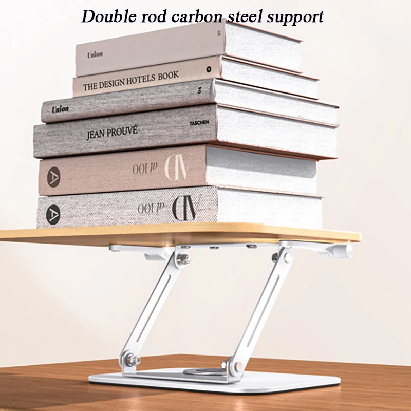 Desktop Wooden Rotating Reading Stand Multi-functional Height Angle Adjustable Sitting Upright Reading Bookshelf