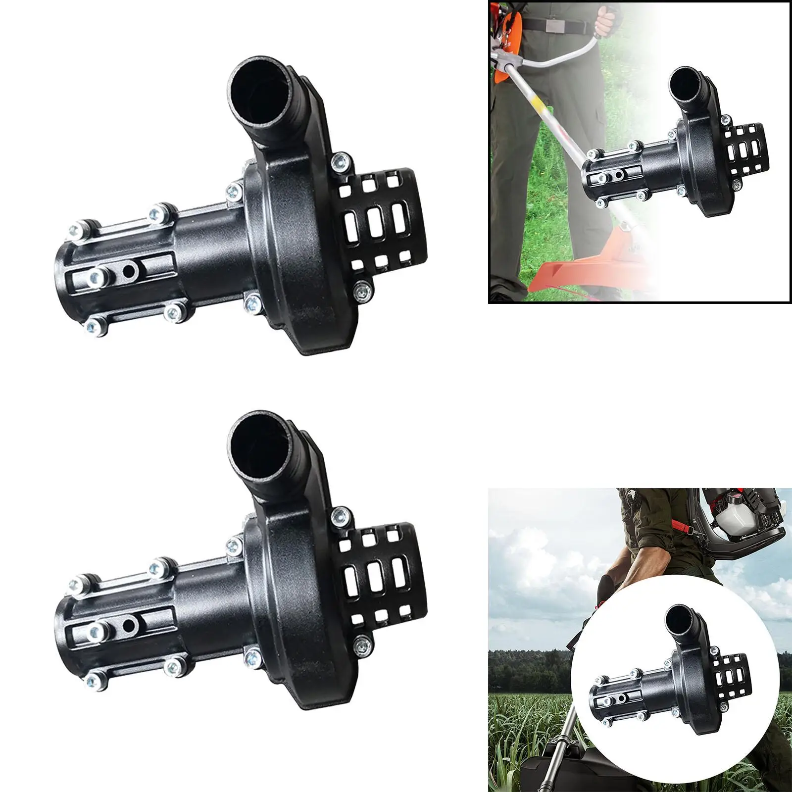 Imagem -04 - Compact Water Pump Head Strong Pressure Agricultura Irrigação Trimmer Parts 26 mm t Grass Trimmer Cortador de Escova