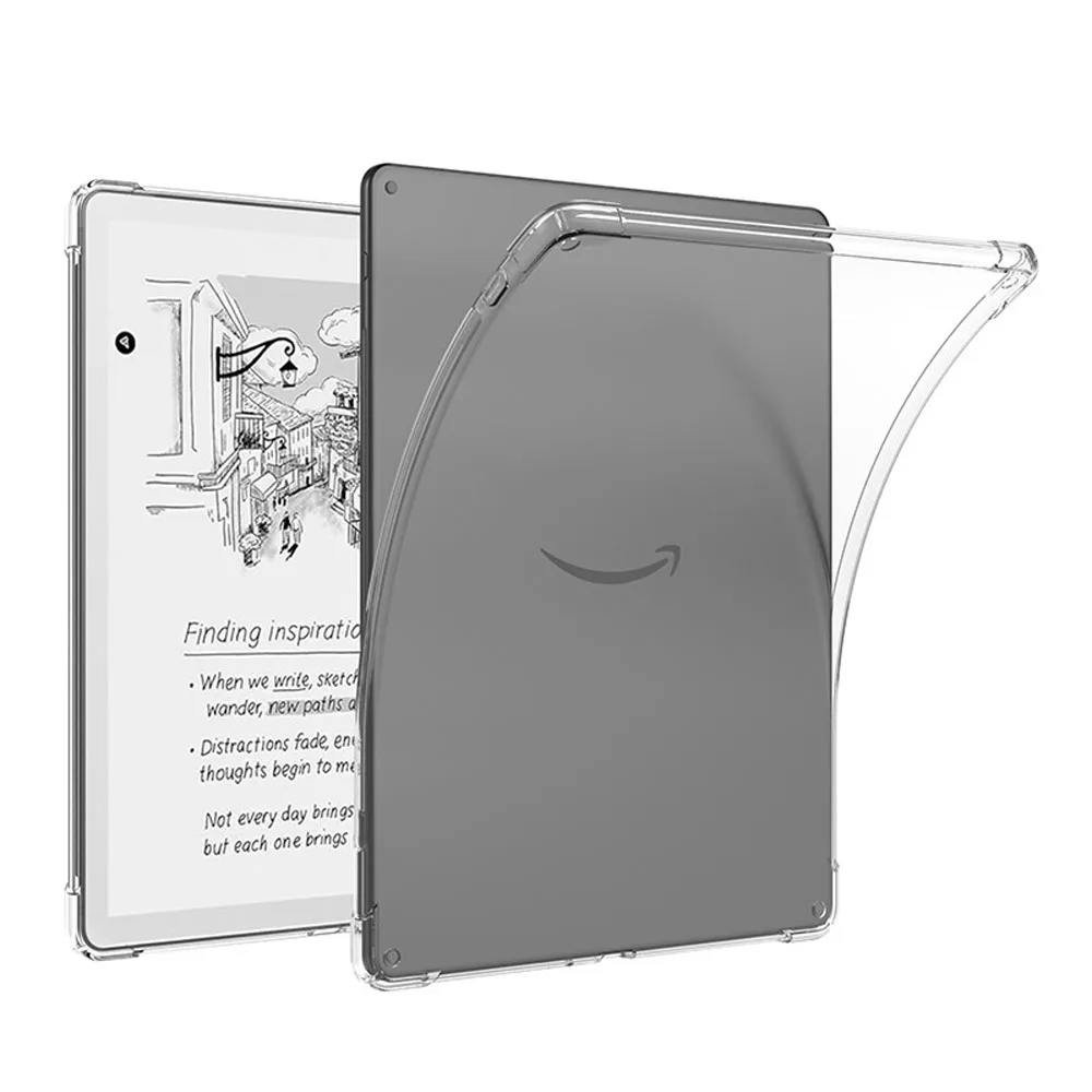 

Transparent TPU Case for Kindle Scribe Colorsoft 11" 2026 E-Reader-with 4 Corner Airbag Shockproof Anti-Fall Protective Cover