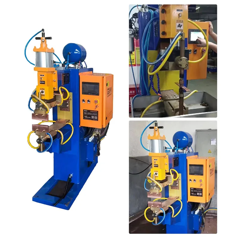 Industrial Heavy Duty Manual Row-Electrode Welder Spot Welding Machine For Metal