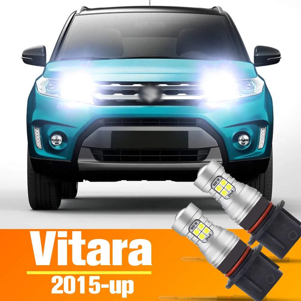 

2pcs LED Daytime Running Light Bulb Accessories DRL For Suzuki Vitara 2015 2016 2017 2018 2019 2020