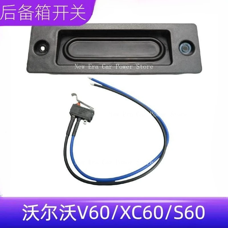For V60 S60 XC60 Car Rear Trunk Bootlid Opening Button Heandle Tailgate Control Switch Contact Sensor Maintenance Cable