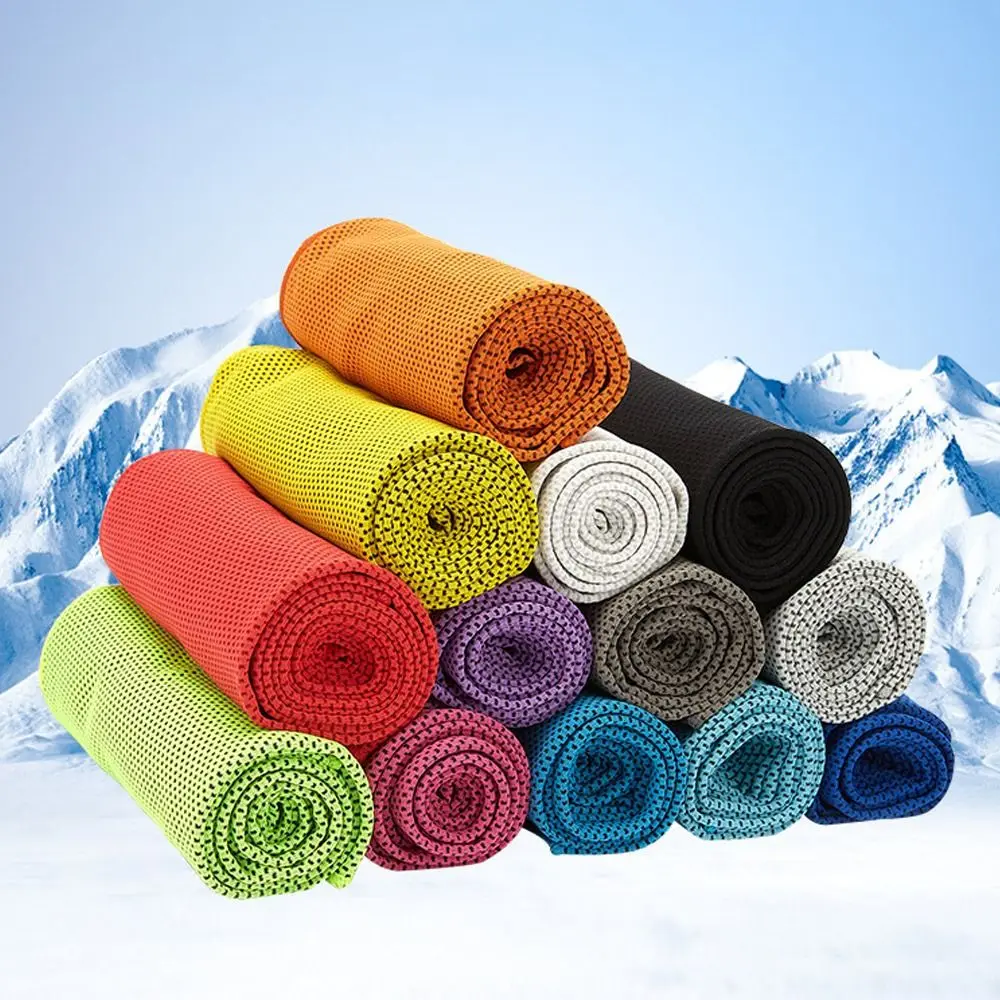 EVA Boxed Portable Quick Drying Cold Sports Towel Sports Cooling Ice Towel Camping Fitness Cool Towel