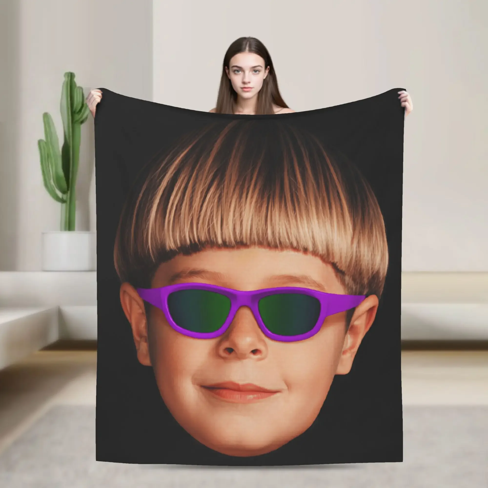 Oliver Tree Blanket Comfortable  Throw Blanket Winter Kids Adults Living Room Camping Bedspread