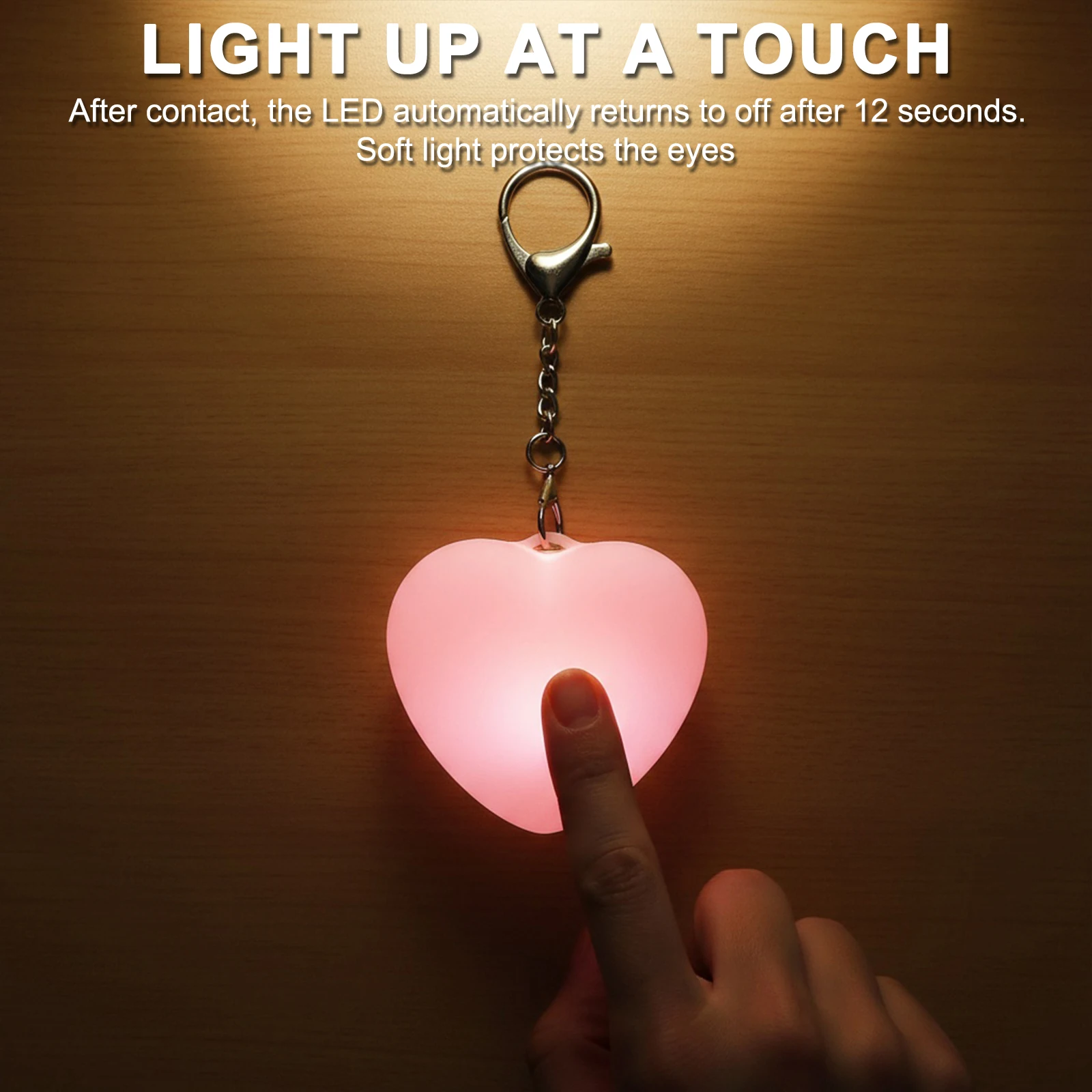 2/4pcs Handbag Light Touch Activated Purse Lamp Accessories for Women Girls Backpack Handbags