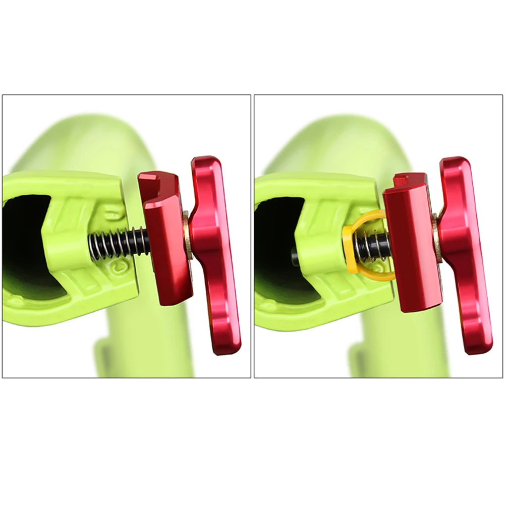 자전거 스프링 힌지 클램프 브롬톤 접이식 자전거 프레임 수리 액세서리 힌지 클램프 스프링 부품 용 간편한 힌지 C 버클