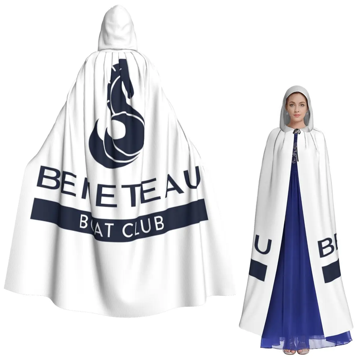 

Beneteau Boats (2) длинный плащ с капюшоном, средневековый костюм ведьмы, накидка для косплея, пальто на Хэллоуин для взрослых, унисекс