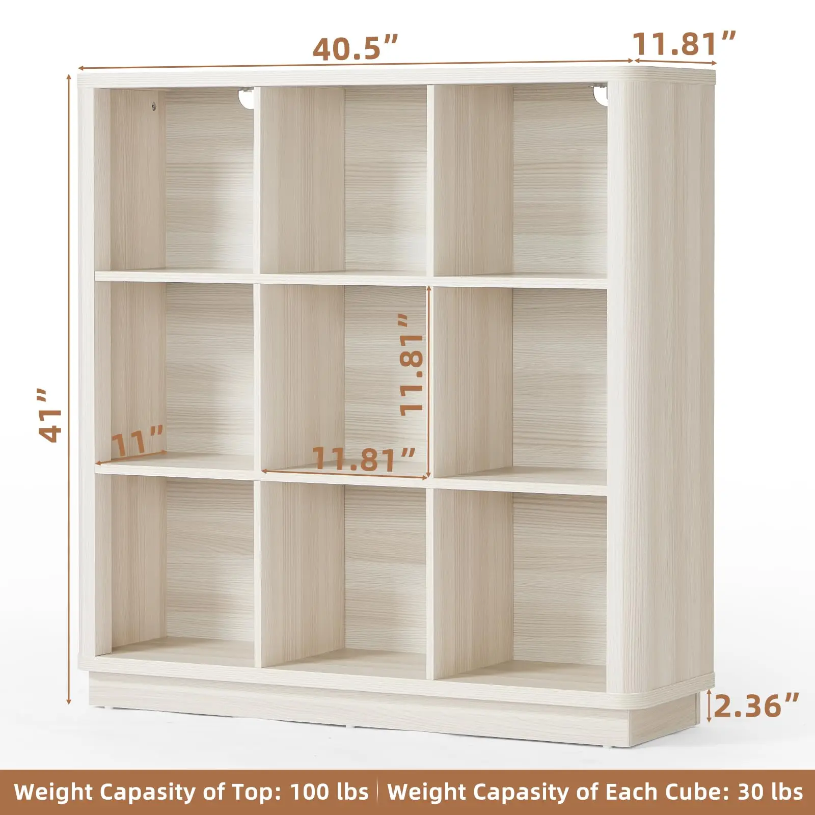 9 Cube Storage Book Shelf, 41