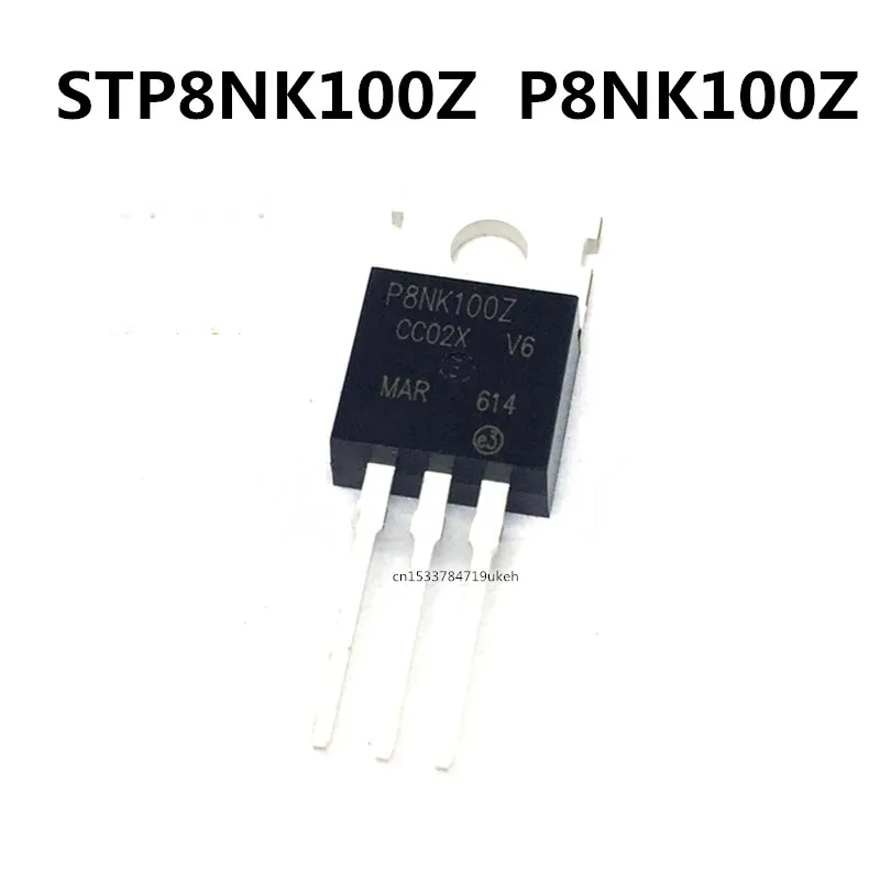

Оригинальный 5 шт./STP8NK100Z P8NK100Z TO-220 1000 В 6,5 А