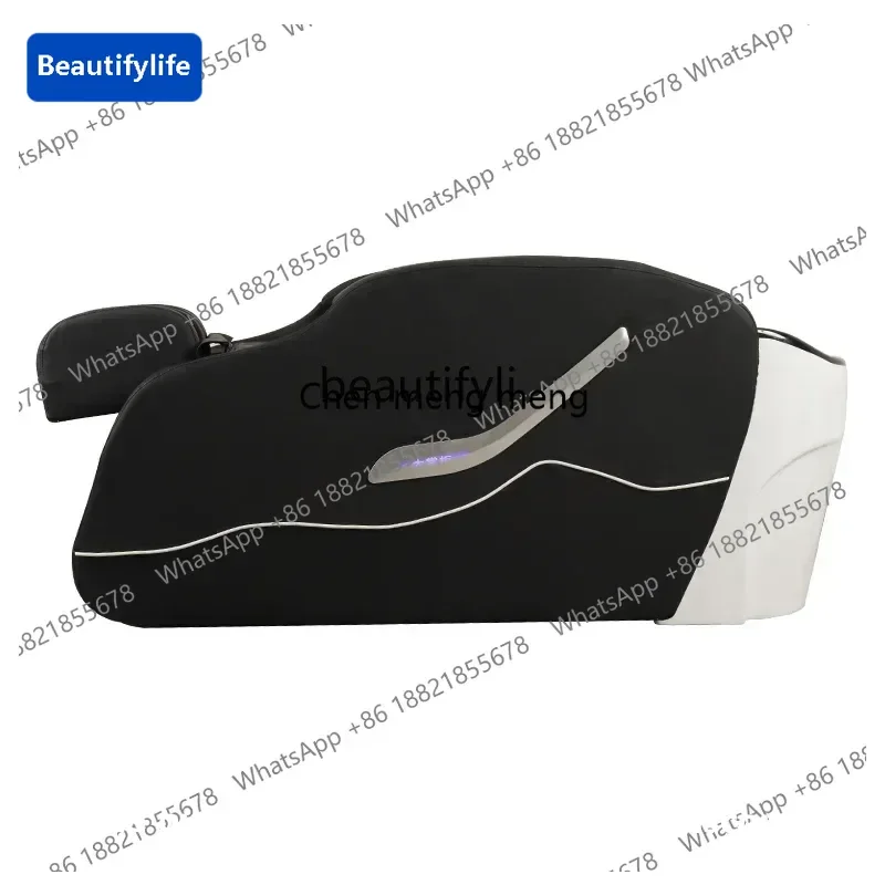 

183ff Automatic Intelligent Electric Massage Shampoo Bed Barber Shop Flushing Bed Water Circulation Head Treatment Fumigation