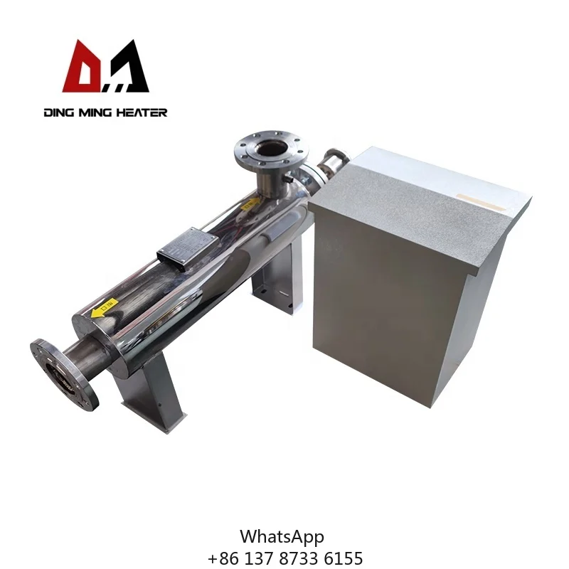 In-line Hot Water Heater For Continuous Hot Water Supply In Residential And Commercial Building