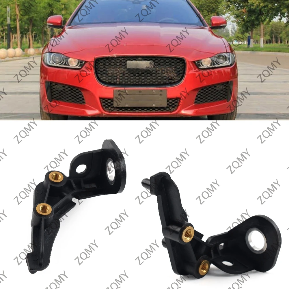 2pcs Front Fender Support Mounting Holder Bracket For Jaguar XE 2016 2017 2018 2019 2020 T4N3014 T4N3013++