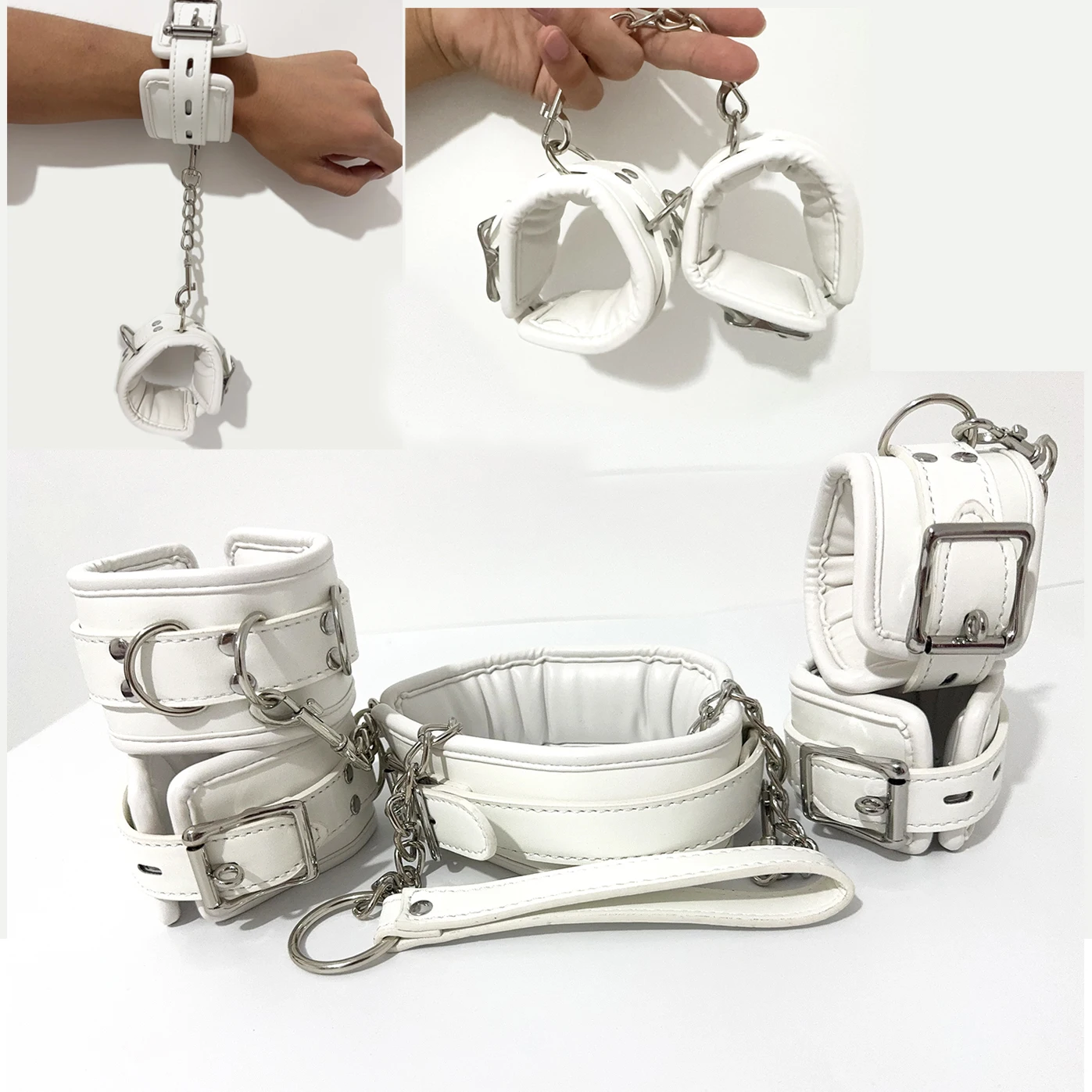 Deluxe Collar Soft Feelsexual products sponge handcuffs ankle cuffs handcuffs ankle shackles, SM binding，Sex products, sex toys