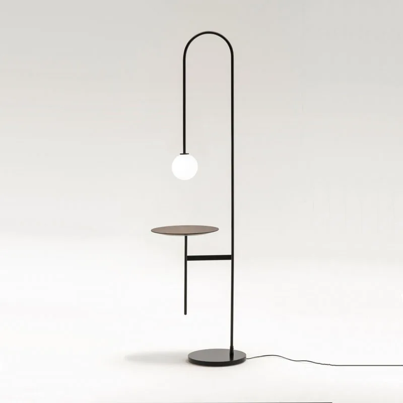 

Modern Minimalist Floor Lamp A Personalized Warm Multifunctional Floor Lamp Next To The Sofa in The Bedroom Study Living Room