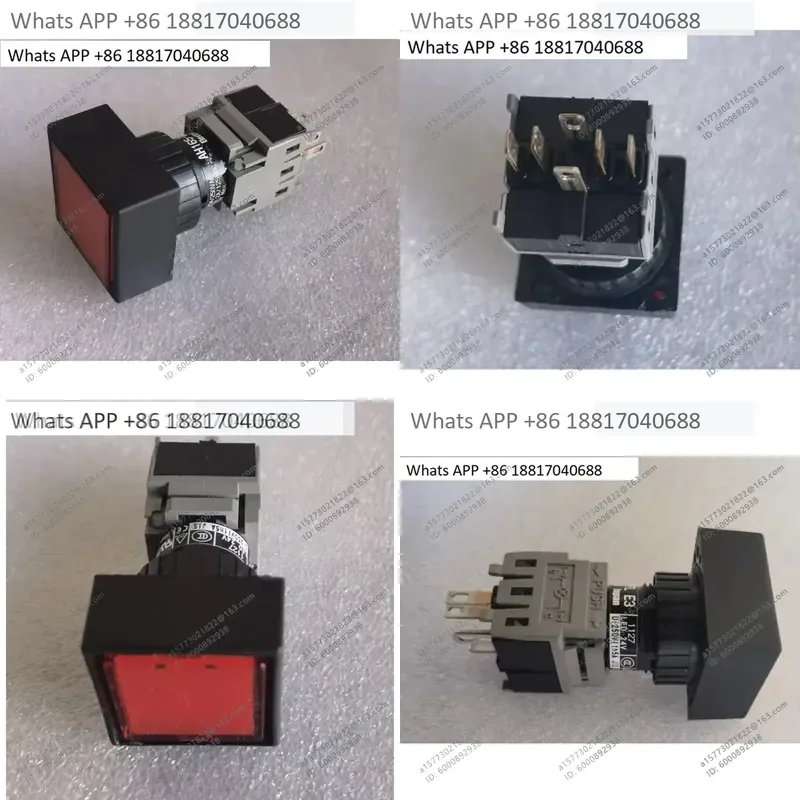1PC for AH165-2SFLR11E3 ESWPB0046 Push Button Switch Red Program Stop Button