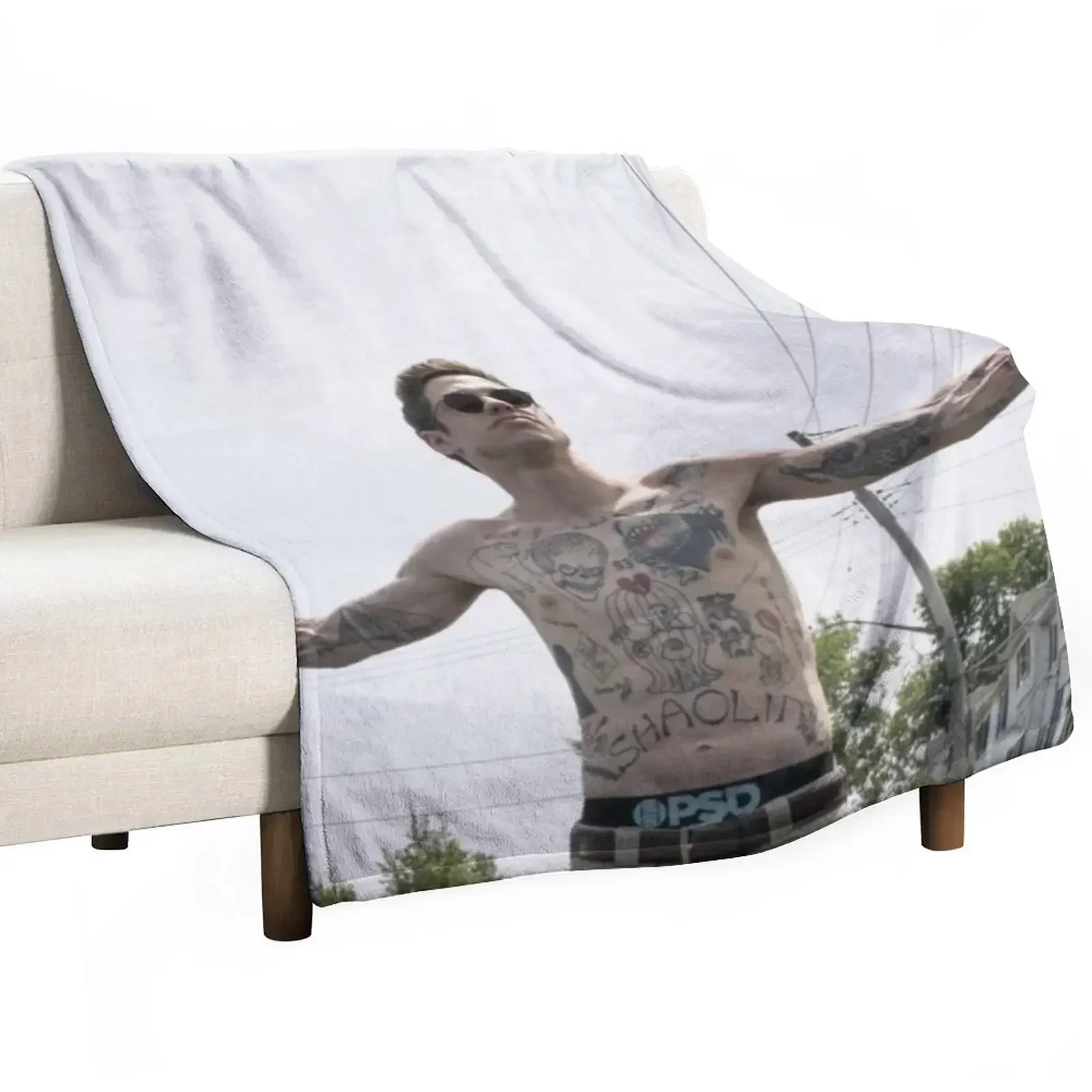 pete davidson king of staten island Throw Blanket Decorative Beds Single Furrys Blankets